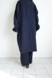 画像18: FOLL       washed wool bal collar coat・dark navy