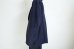 画像10: FOLL       washed wool hand sewing jacket・dark navy
