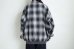 画像12: FOLL       wool check harington jacket・black check