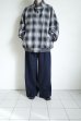 画像13: FOLL       wool check harington jacket・black check