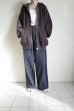 画像14: FOLL       max heavy zip hoodie・dark brown
