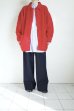 画像15: FOLL       washed soft wool cardigan・red