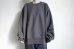 画像7: FOLL       max heavy sweat crew・charcoal