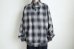 画像10: FOLL       wool check harington jacket・black check