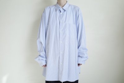画像9: FOLL       cotton broad everyday shirt・stripe