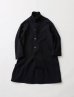 画像4: FOLL       washed wool bal collar coat・dark navy
