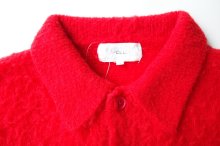 他の写真1: FOLL       washed soft wool cardigan・red