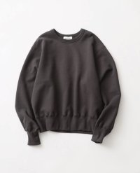FOLL       max heavy sweat crew・charcoal