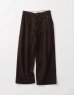 画像1: FOLL       peach skin bio wardrobe chino・brown (1)