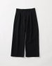 画像1: FOLL       washed wool straight slacks・dark navy (1)