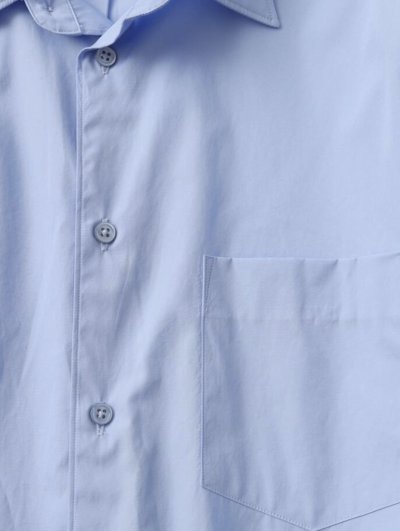 画像2: FOLL       cotton broad everyday shirt・sax