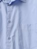 画像2: FOLL       cotton broad everyday shirt・sax (2)