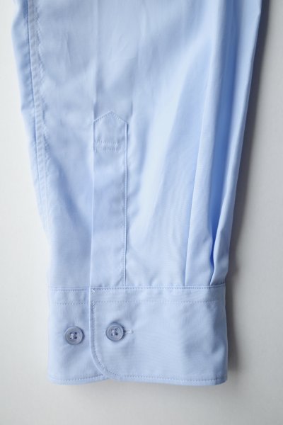 画像6: FOLL       cotton broad everyday shirt・sax