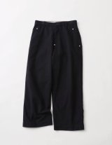FOLL       peach skin bio wardrobe chino・dark navy