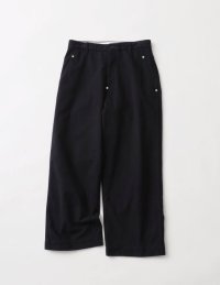 FOLL       peach skin bio wardrobe chino・dark navy