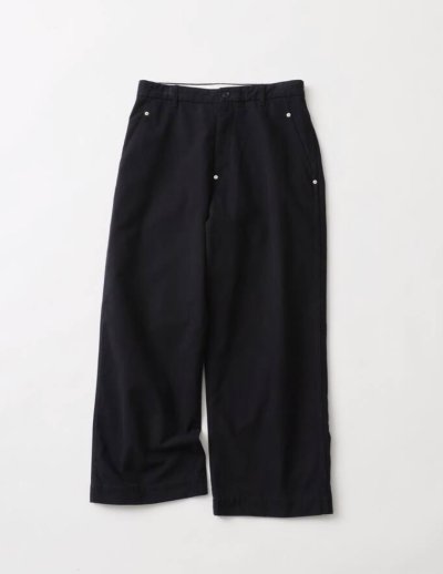 画像1: FOLL       peach skin bio wardrobe chino・dark navy