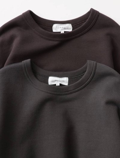 画像2: FOLL       max heavy sweat crew・charcoal