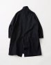 画像5: FOLL       washed wool bal collar coat・dark navy