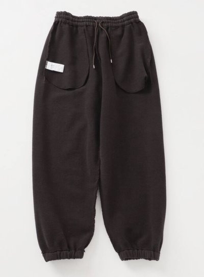 画像2: FOLL       max heavy sweatpants・dark brown