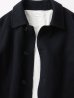 画像3: FOLL       washed wool bal collar coat・dark navy