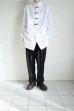画像20: TAKAHIROMIYASHITATheSoloist.       flyfront ribbon shirt.