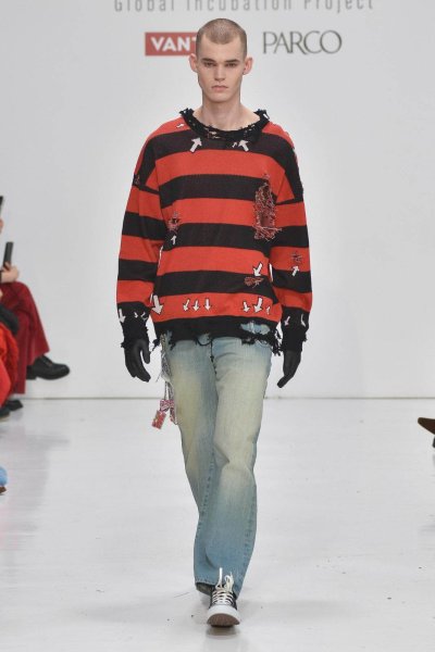 画像2: LITTLE BEDROOM       warp hole denim