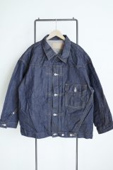 SKEWed        El Dorado Jacket・rinsed indigo denim