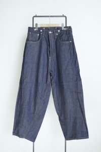 SKEWed        Coin Pocket Pants・rinsed indigo denim