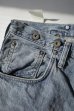画像3: SKEWed        Coin Pocket Pants・stone washed indigo denim