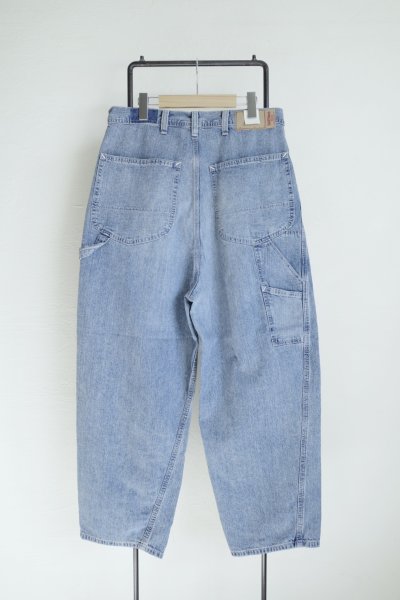 画像2: SKEWed        Match Pocket Pants・stone washed indigo denim