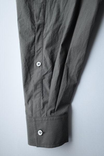 画像8: tactor       back gathered big shirt・khaki