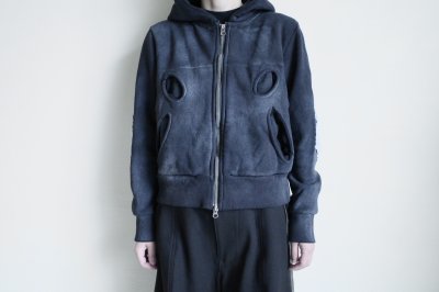 画像10: LITTLE BEDROOM       warp hole zip hoodie