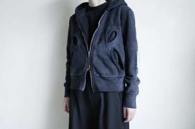 画像17: LITTLE BEDROOM       warp hole zip hoodie