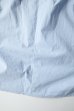 画像11: tactor       back gathered big shirt・blue