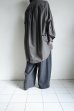 画像18: tactor       back gathered big shirt・khaki (18)