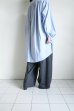 画像18: tactor       back gathered big shirt・blue