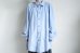画像12: tactor       back gathered big shirt・blue