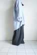 画像17: tactor       back gathered big shirt・blue