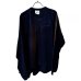 画像1: tactor       asymmetry long T-shirt・black (1)
