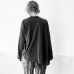 画像3: tactor       asymmetry long T-shirt・black