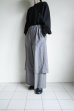 画像6: Dulcamara　　　　　　よそいき2Wayルーズパンツ・ミックスグレイ (6)