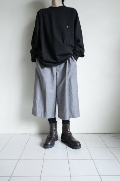 画像9: Dulcamara　　　　　　よそいき2Wayルーズパンツ・ミックスグレイ