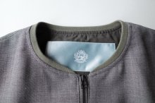 他の写真1: Dulcamara　　　　　　よそいきバックポケットZipブルゾン・ミックスグレイ