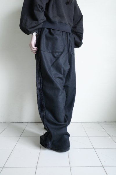 画像13: TENHALF       FUR FUR FUR PANTS ・BLACK