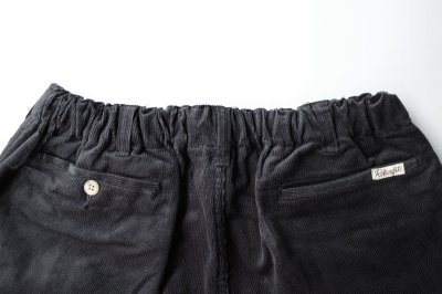 画像6: RELAX FIT       リラックスフィット ”Corduroy easyslacks”コーデュロイイージースラックス・ブラック