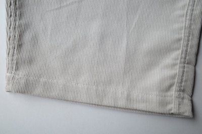 画像4: RELAX FIT       リラックスフィット ”Corduroy easyslacks”コーデュロイイージースラックス・クリーム
