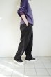 画像13: RELAX FIT       リラックスフィット ”Corduroy easyslacks”コーデュロイイージースラックス・ブラック