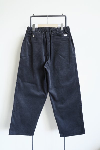 画像2: RELAX FIT       リラックスフィット ”Corduroy easyslacks”コーデュロイイージースラックス・ブラック