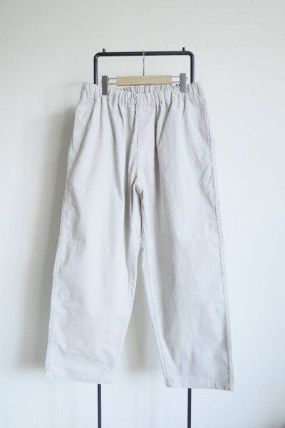 画像1: RELAX FIT       リラックスフィット ”Corduroy easyslacks”コーデュロイイージースラックス・クリーム