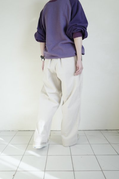 画像14: RELAX FIT       リラックスフィット ”Corduroy easyslacks”コーデュロイイージースラックス・クリーム